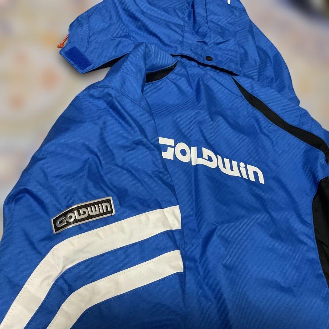 SALE ゴールドウイン GOLDWIN スキーウェア ブルー/ブラック　160