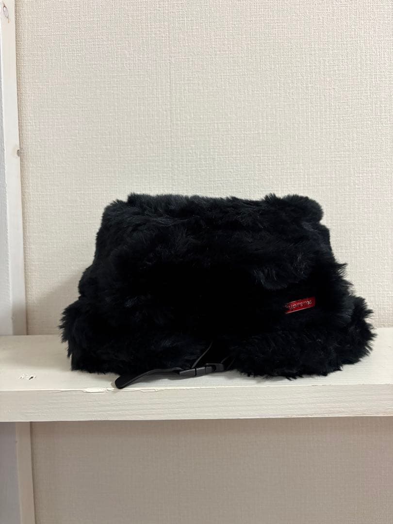 帽子 S/M Supreme Ushanka Hat 25FW Black