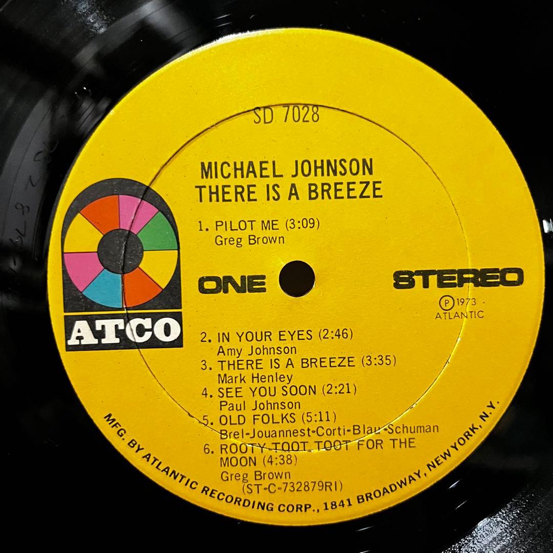 洋楽 Michael Johnson There Is A Breeze US OG