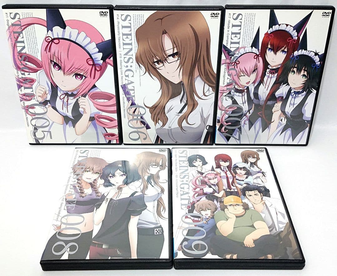 Steins;Gate/シュタインズゲート【1期+2期+劇場版】DVD 全22巻