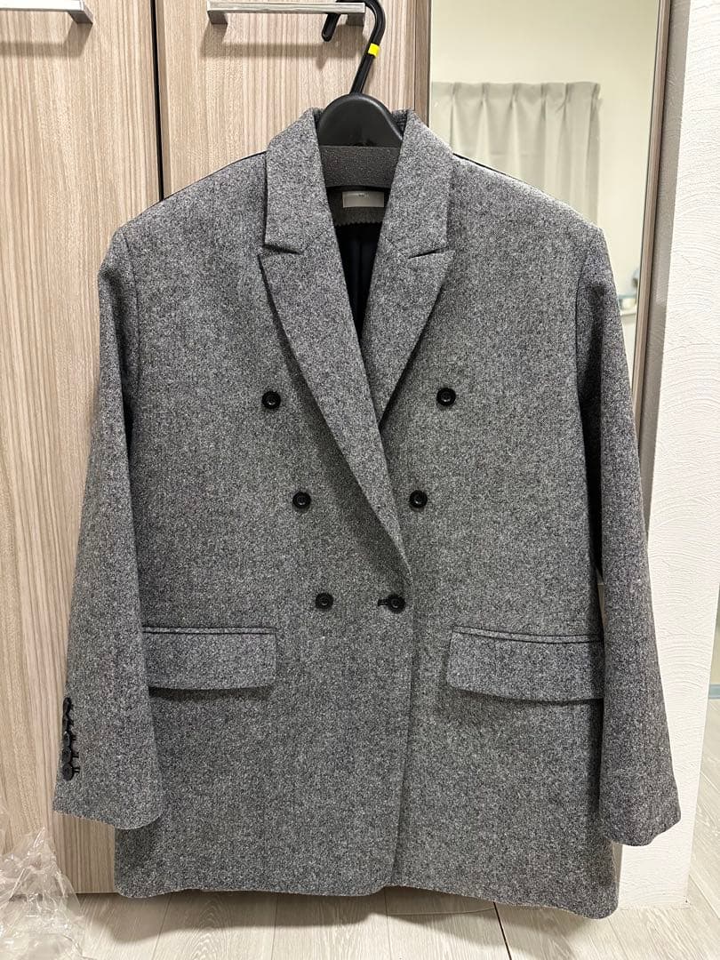 yori⭐︎エコウールツイードジャケット36【2025AW】新品同様 試着のみ