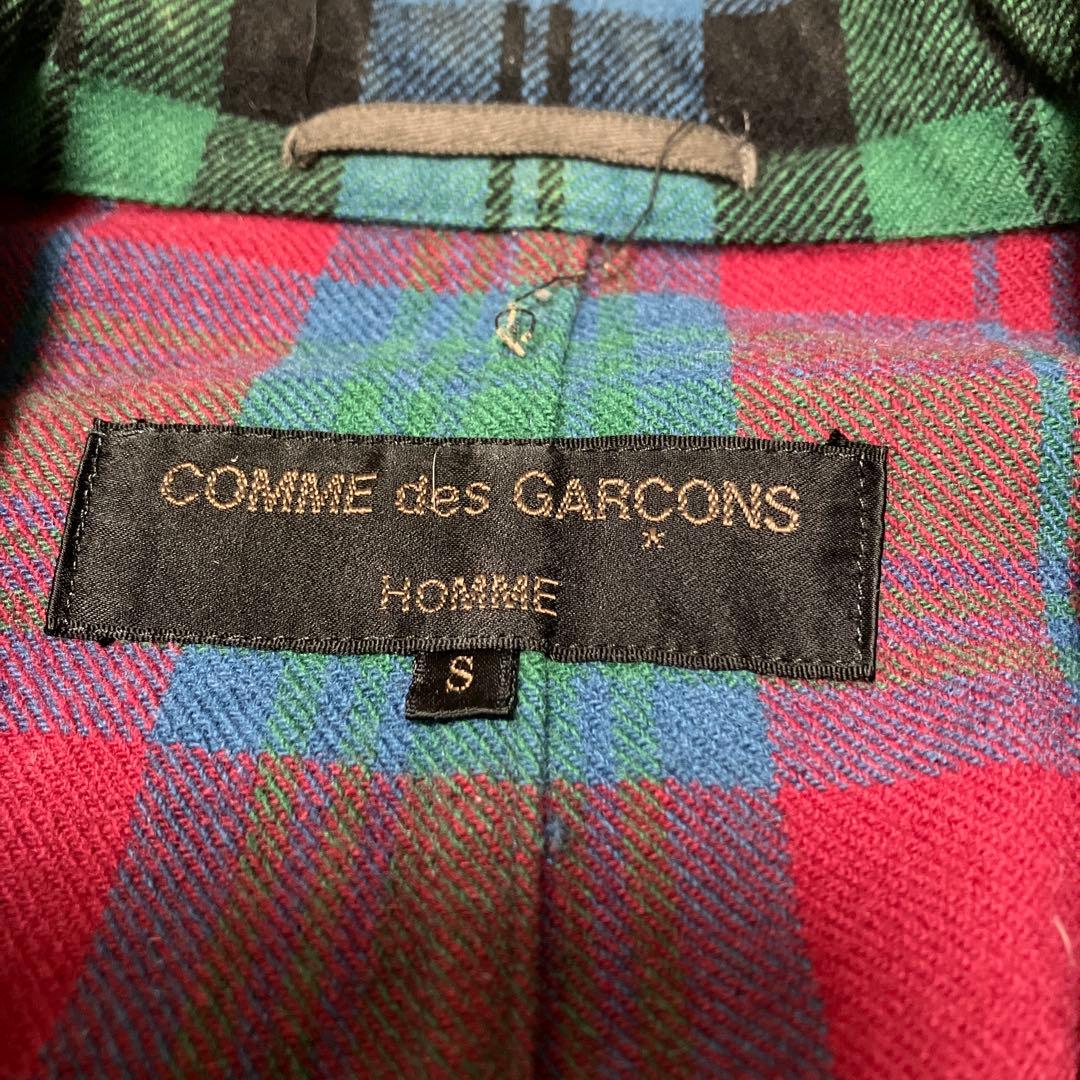 J*n様 COMME des GARÇONS チェック柄 テーラードジャケット