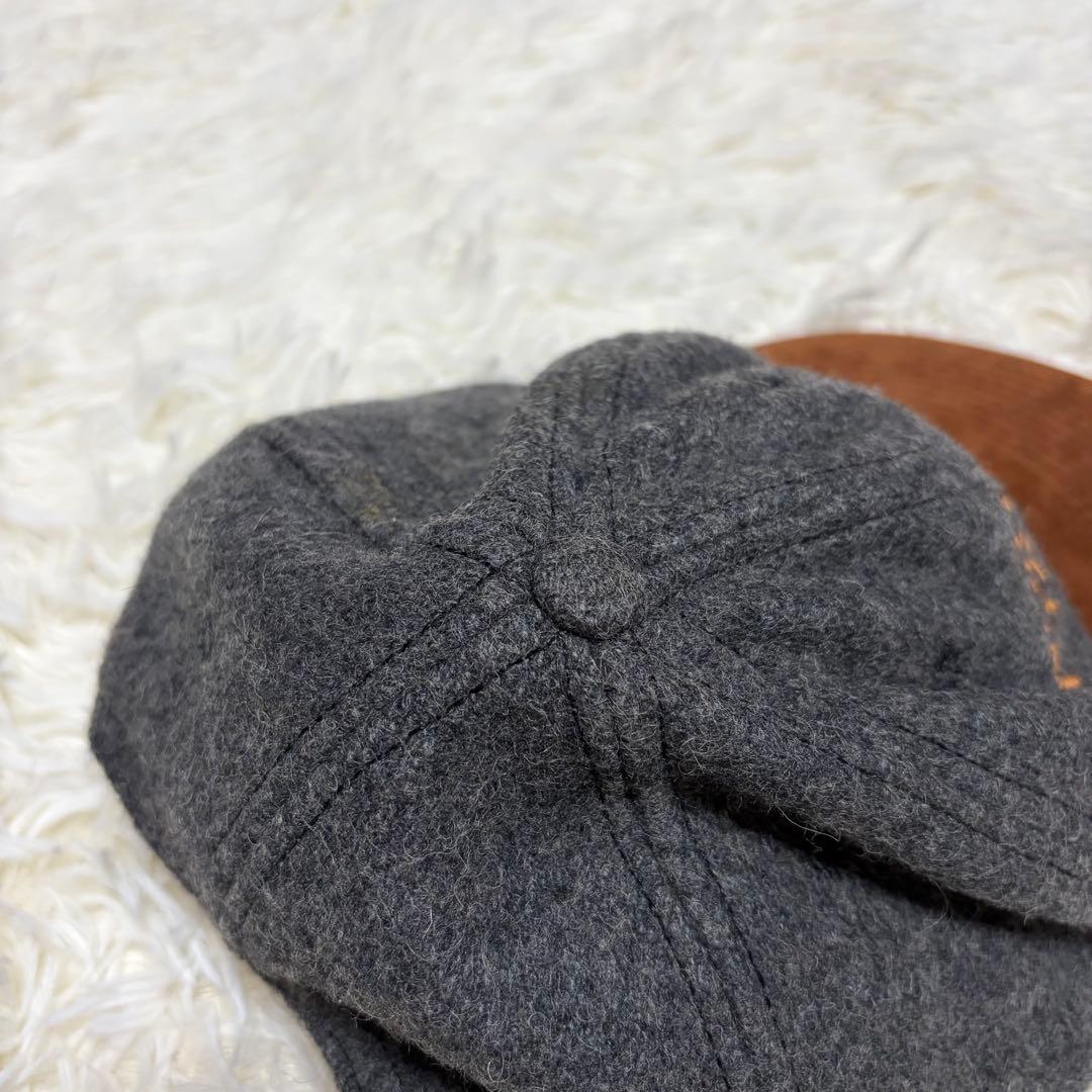 G*o様 USA製✨ 90s ノースフェイス キャップ 帽子 グレー