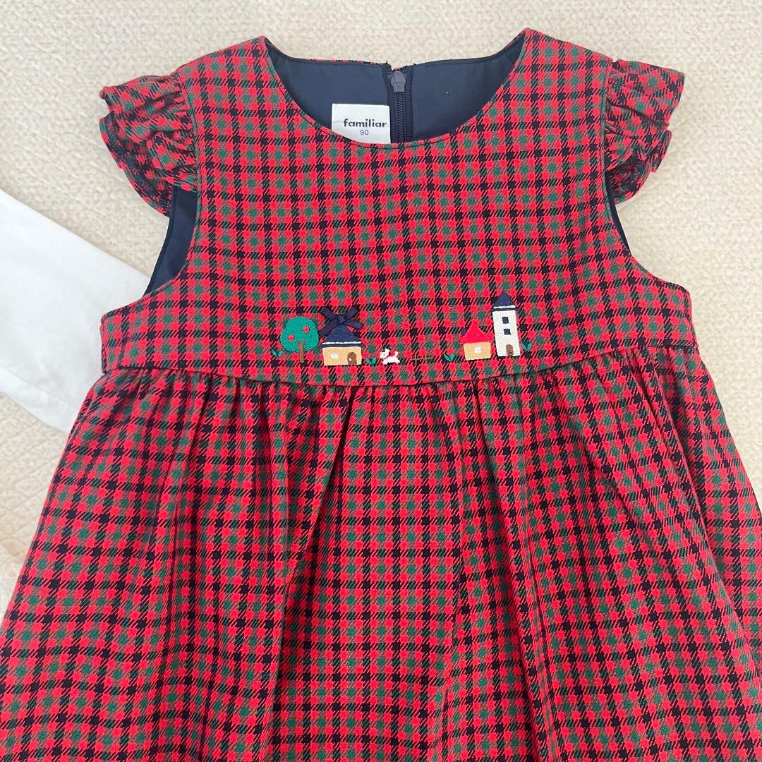 【専用】ファミリア　ワンピース　3点セット