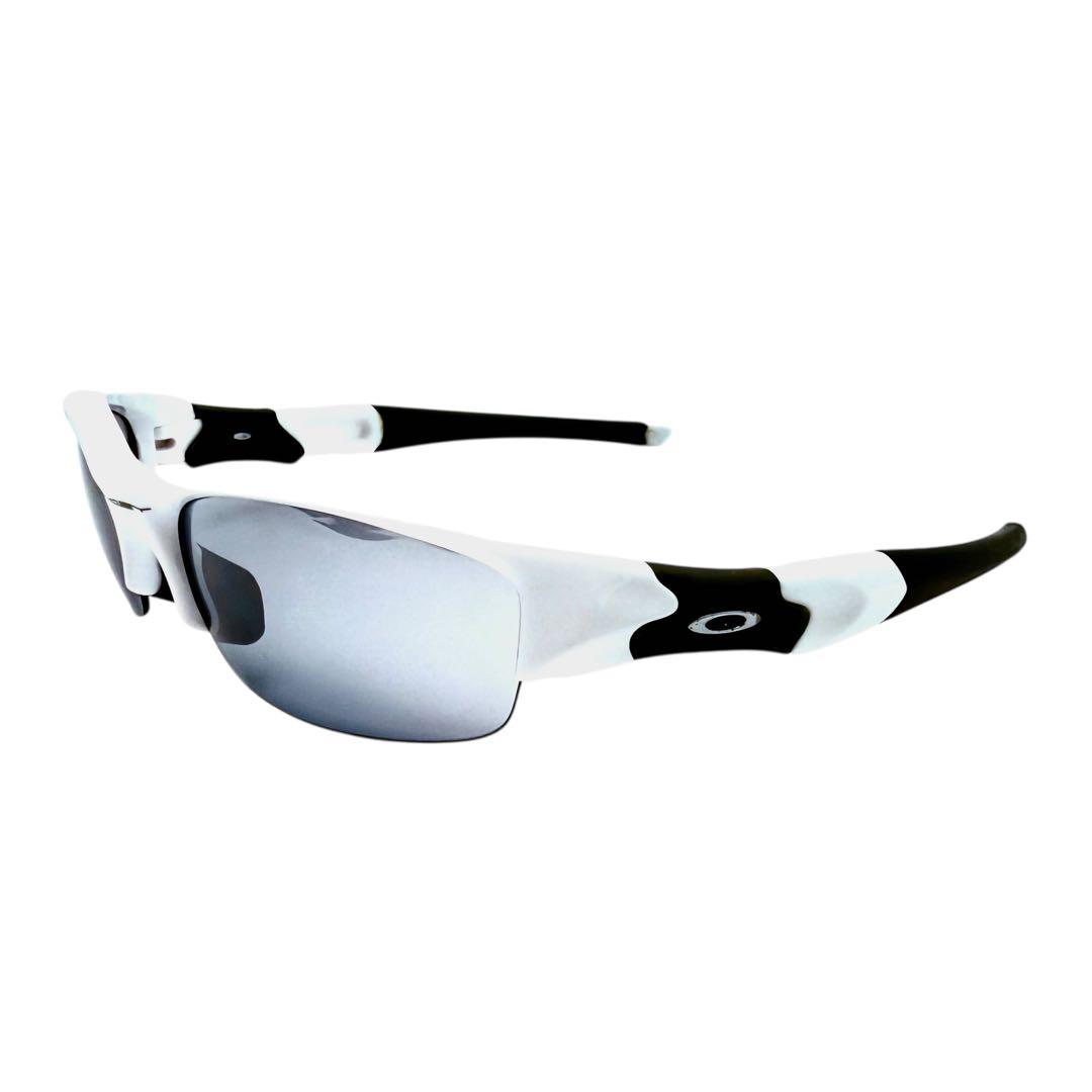 【美品】OAKLEY オークリー　フラックジャケット　スポーツサングラス　野球