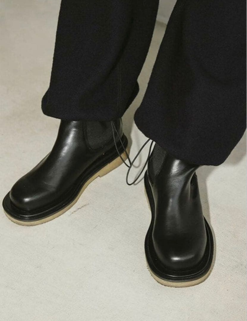靴 TODAYFUL Leather Middle Boots 38