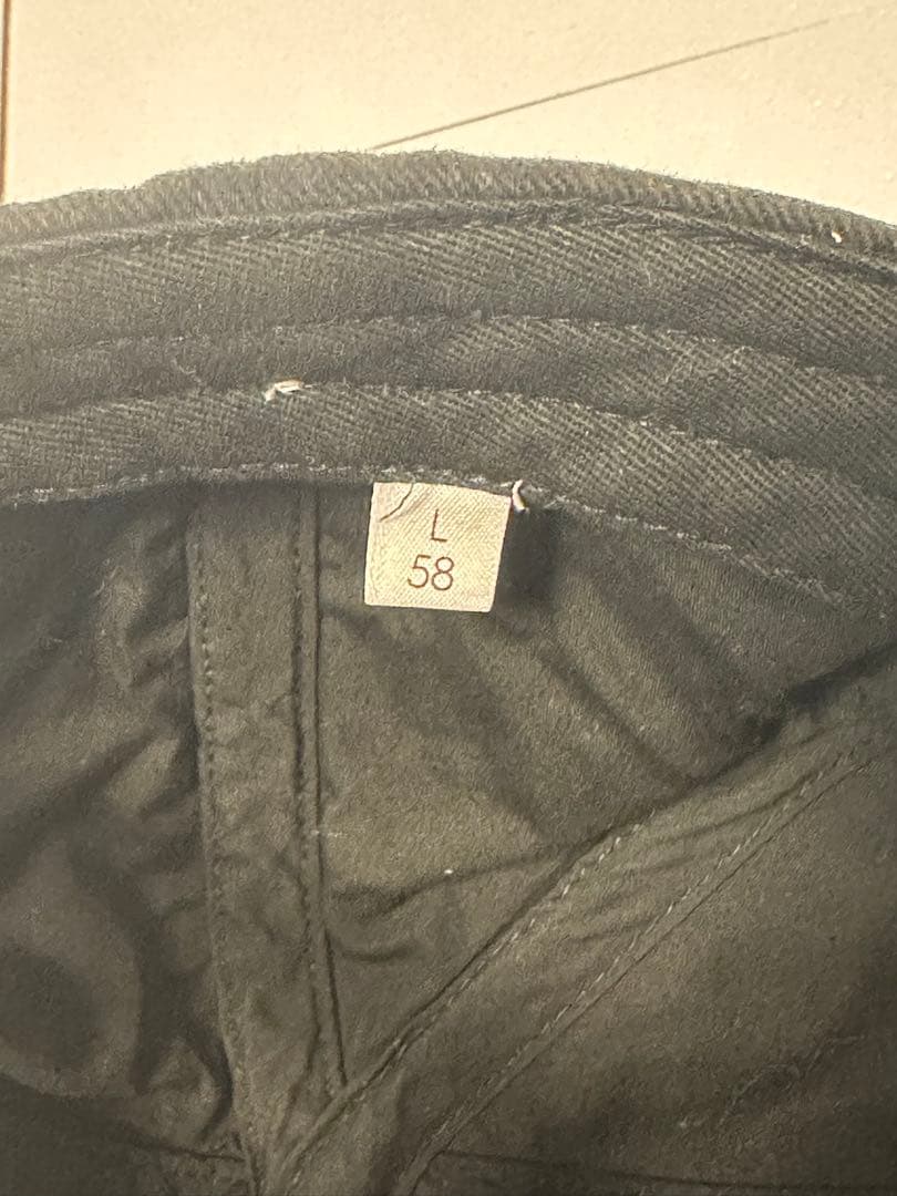 BALENCIAGA バレンシアガ ロゴキャップ ブラック 正規品 使用感あり