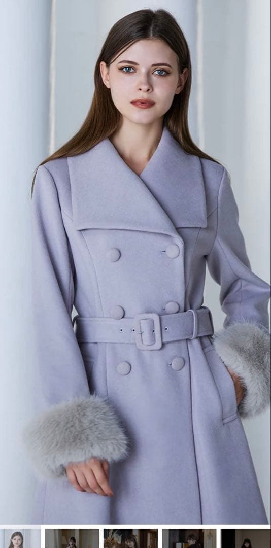 最終SALE 新品 Riu Principal icon coat グレー