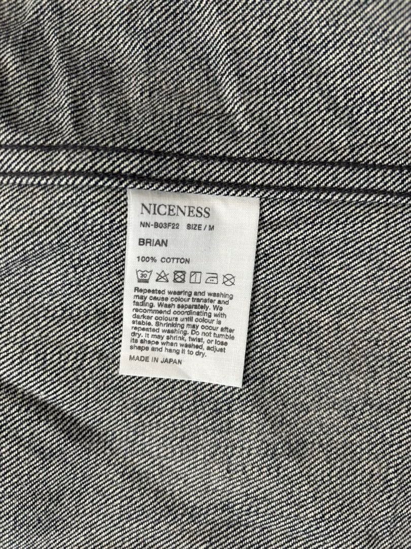NICENESS デニムカバーオール BRIANサイズM
