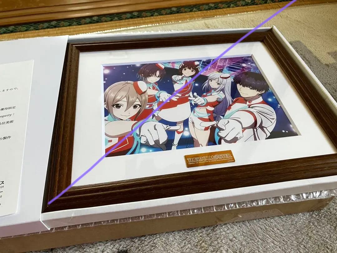 アイドルマスター　額入りイラスト2023年