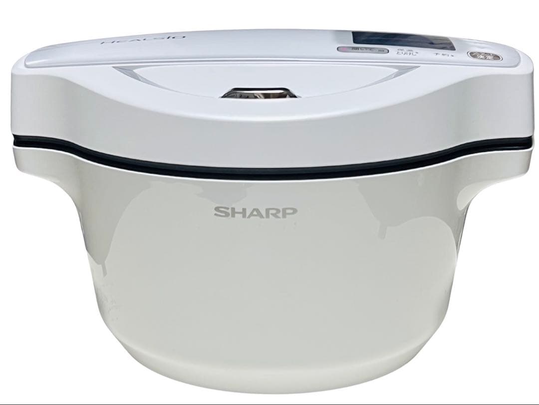 【美品】シャープ ヘルシオ ホットクック 1.6L ホワイト　KN-HW16E