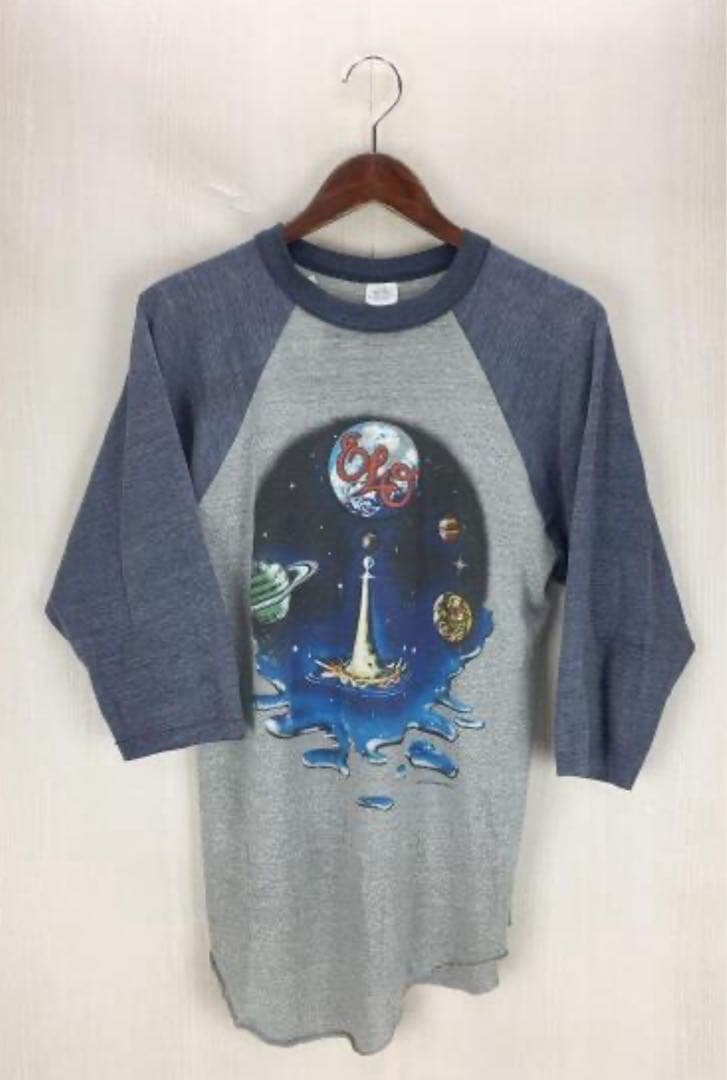 エレクトリック・ライト・オーケストラELOヴィンテージラグランスリーブ　Tシャツ