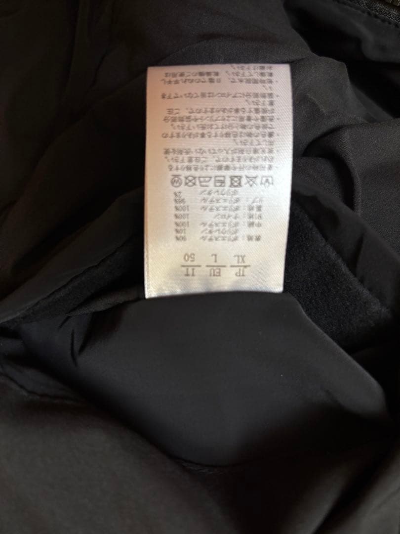 【美品】LUXEAKMPLUS ブラック 中綿ベストXL