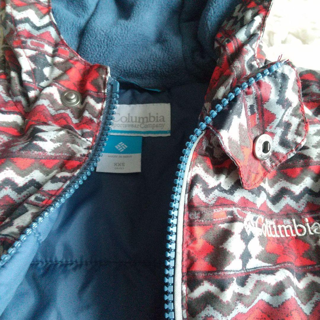 Columbia 110cm スキーウェア 子ども用 XXS 赤
