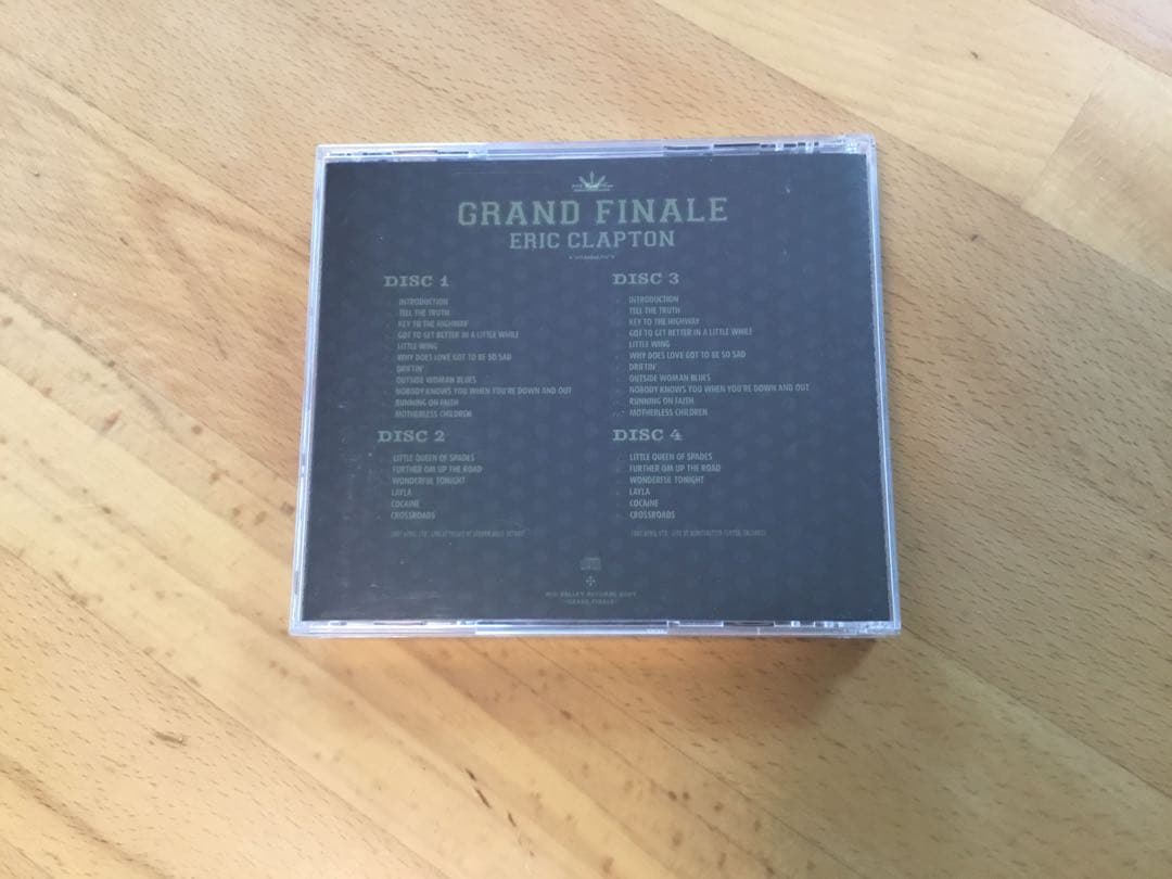 洋楽 Eric Clapton / Grand Finale(4CD)