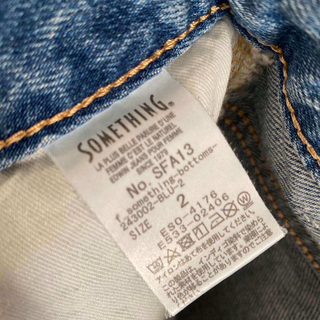 FASHIRU SOMETHING baggy fit Jeans デニム