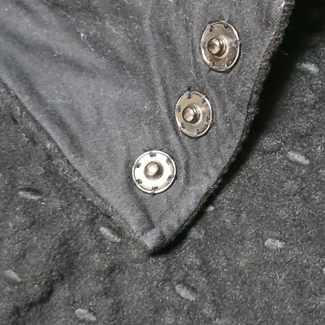ジョルジオアルマーニ 黒 ジャケット S 立体　貴重