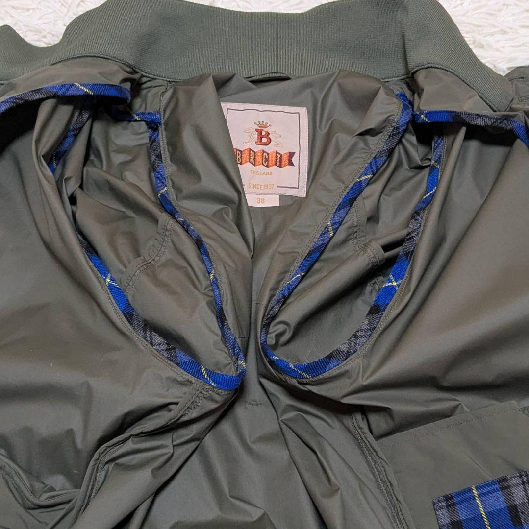SHIPS別注 BARACUTA バラクータ G9 カーキ 38 ナイロン 撥水