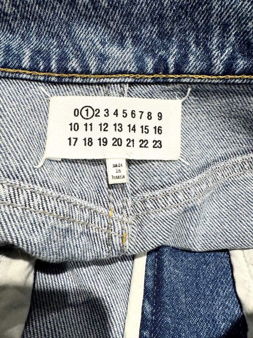 【極美品/付属品あり】Maison Margiela スラッシュデニム 36
