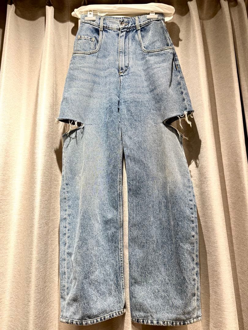 【極美品/付属品あり】Maison Margiela スラッシュデニム 36