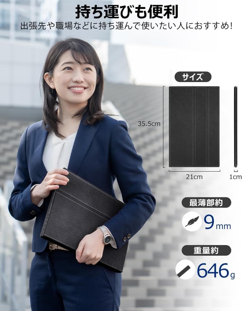 ✨1点物✨モバイルモニター 15.6インチ フルHD キックスタンド型 IPS