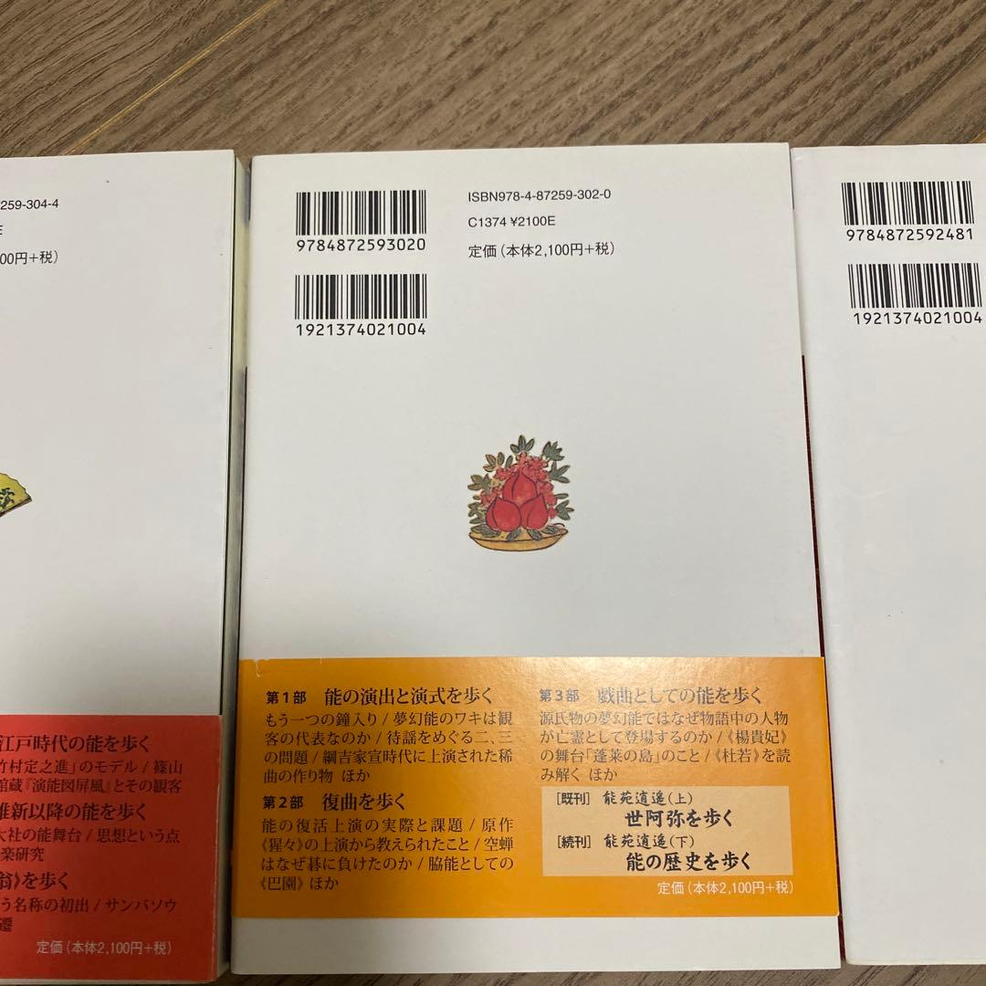 能楽を歩く 上・中・下 三部作セット