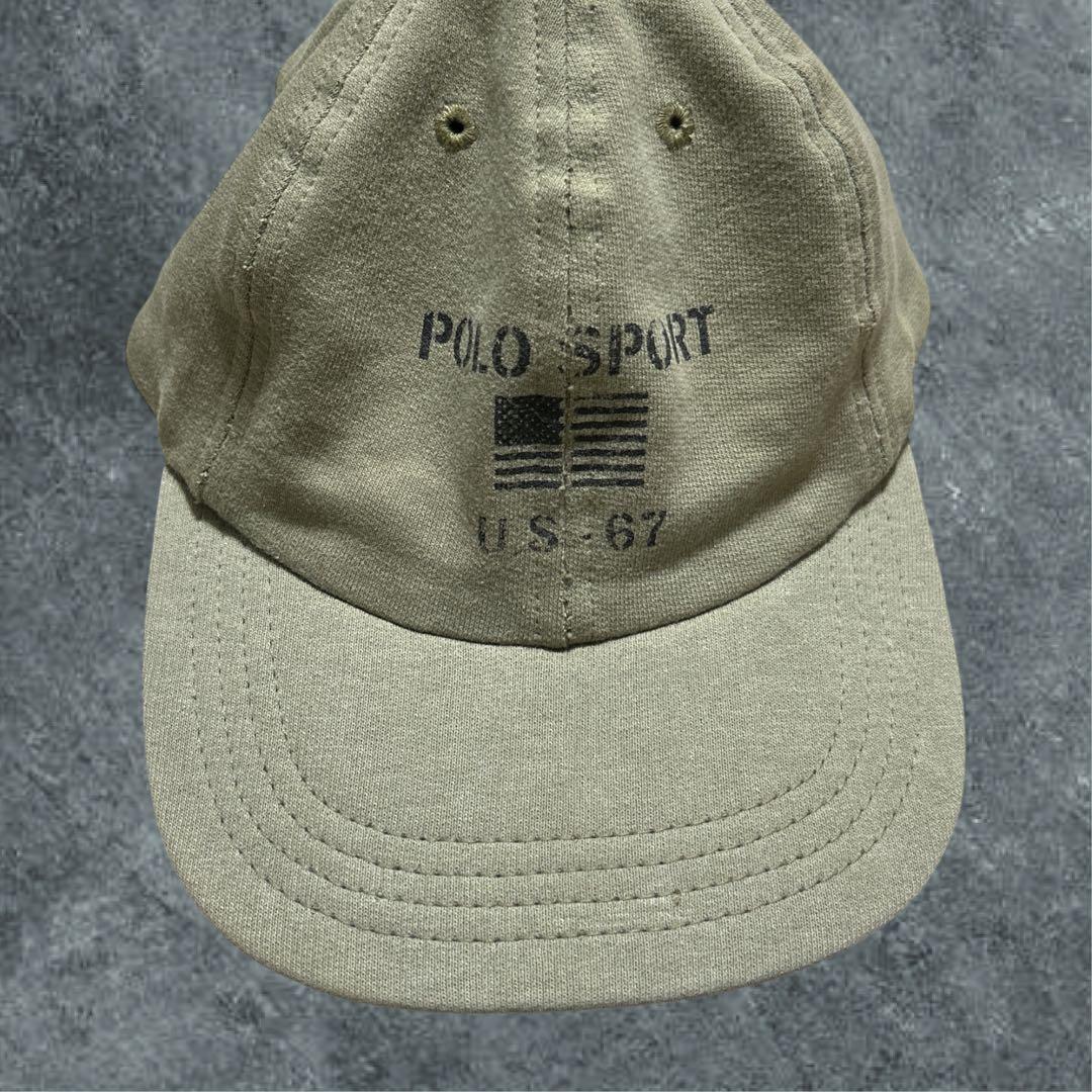 希少✨️polo sport ポロスポーツ　ラルフローレン キャップ　usa