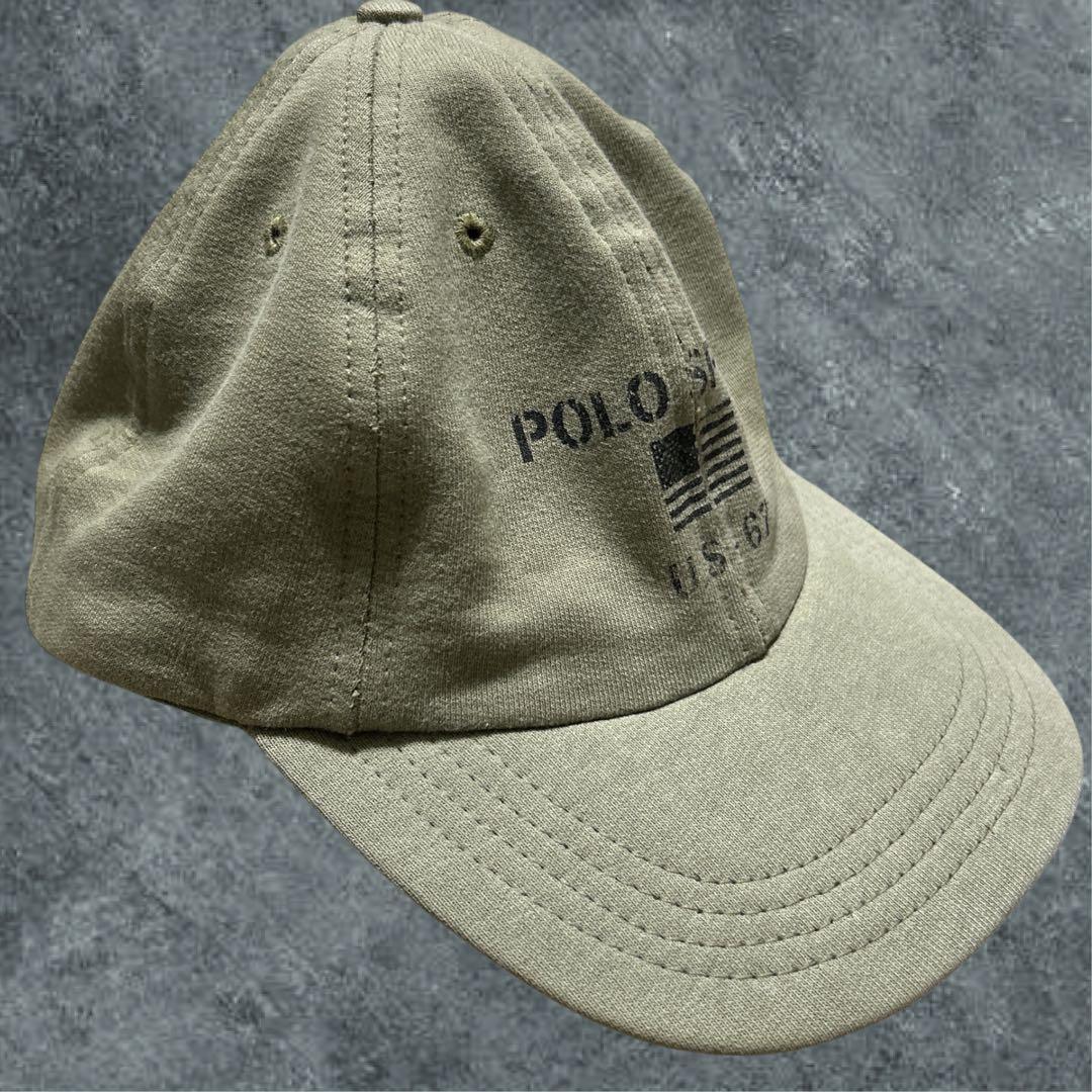 希少✨️polo sport ポロスポーツ　ラルフローレン キャップ　usa