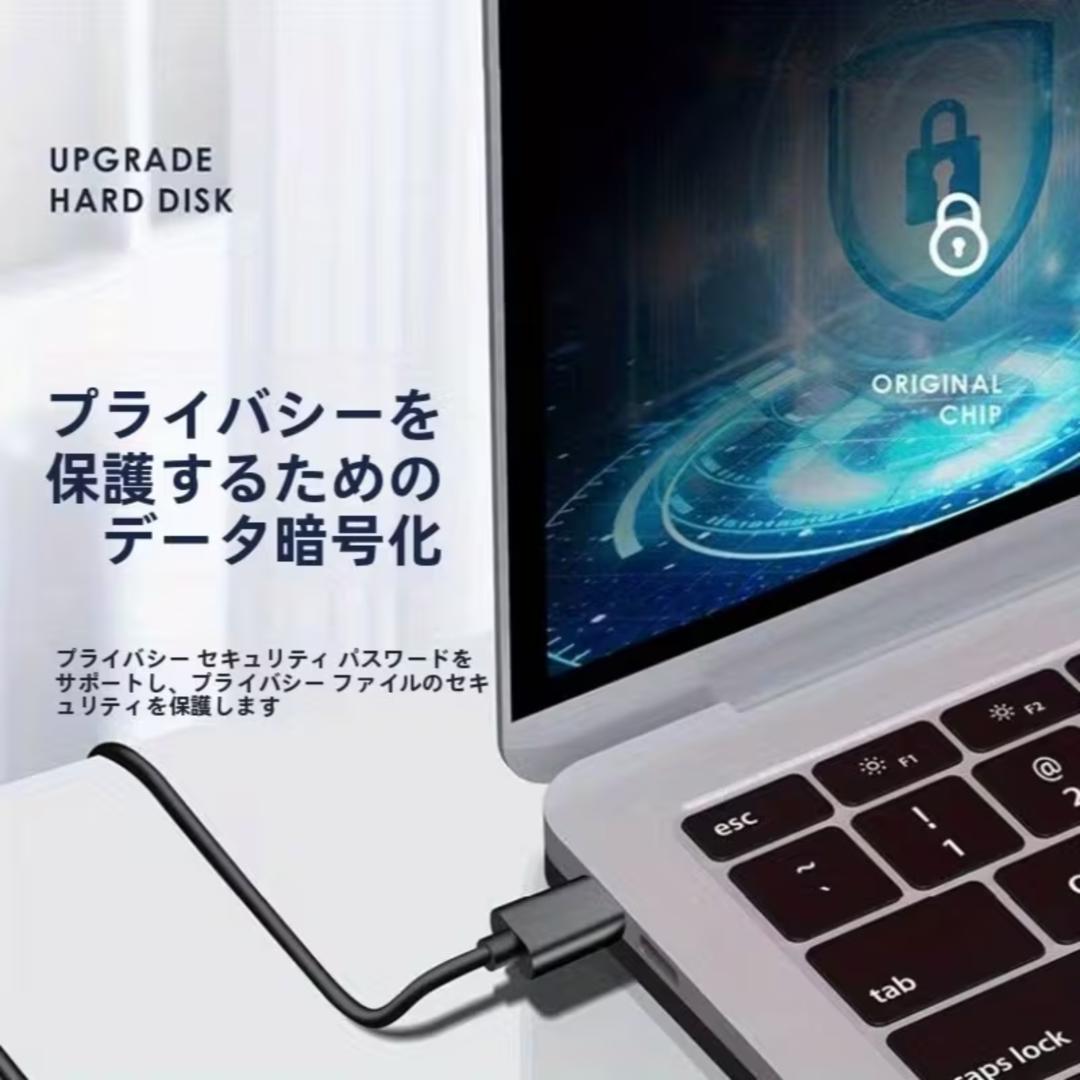 【ヘップ】外付けSSD 2TB 高速転送 USB3.0 ブラック 大容量