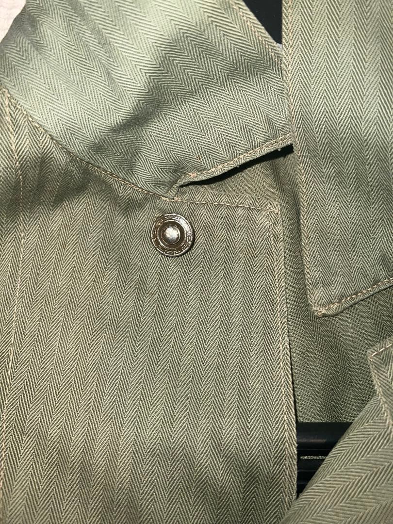 40s 米軍実物 大戦 USMC P41 ヘリンボーンジャケッHBT