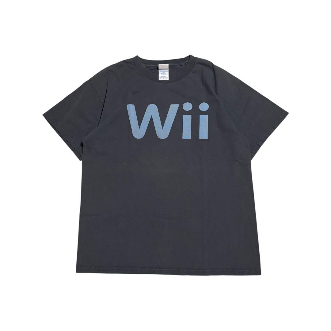 希少　Nintendo wii ロゴ　tシャツ 任天堂　ヴィンテージ マリオ