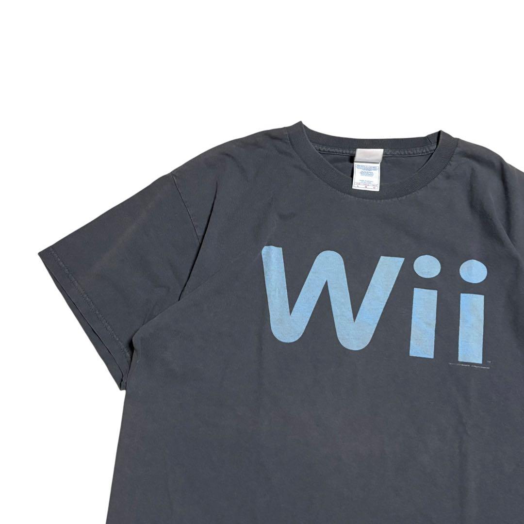 希少　Nintendo wii ロゴ　tシャツ 任天堂　ヴィンテージ マリオ
