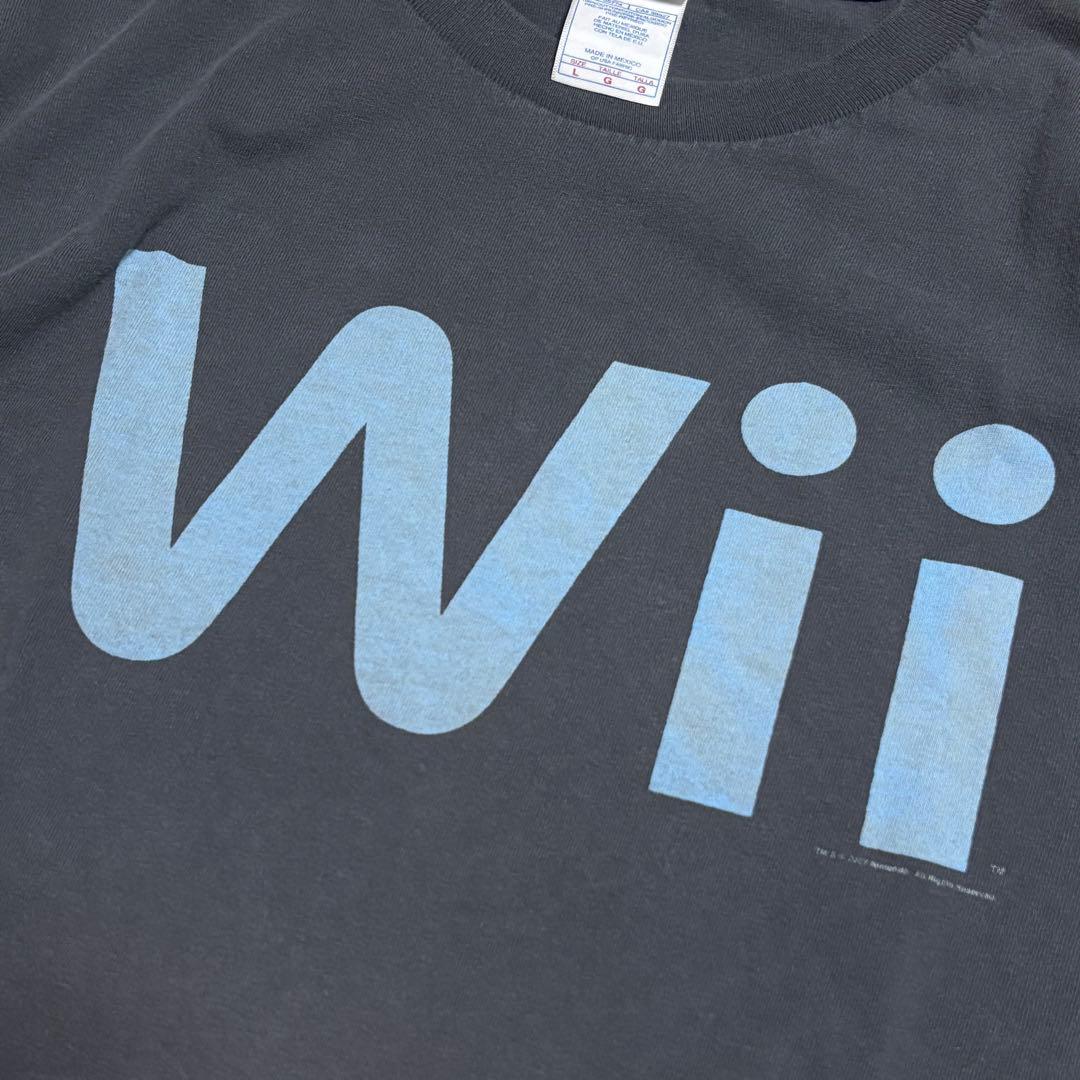 希少　Nintendo wii ロゴ　tシャツ 任天堂　ヴィンテージ マリオ