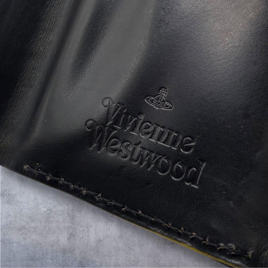 【美品】ヴィヴィアンウエストウッド 三つ折り 財布 シルバーオーブ