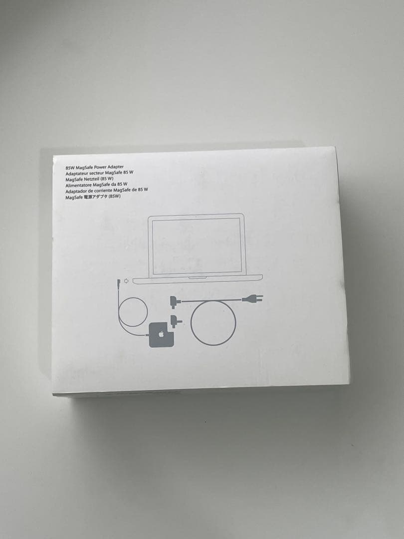 Apple 純正 MagSafe 電源アダプタ 85W MC556J/B 箱付き