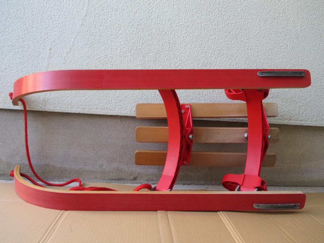 貴重!!　70's　西ドイツ製　Swingrodel　木製ソリ　デッドストック