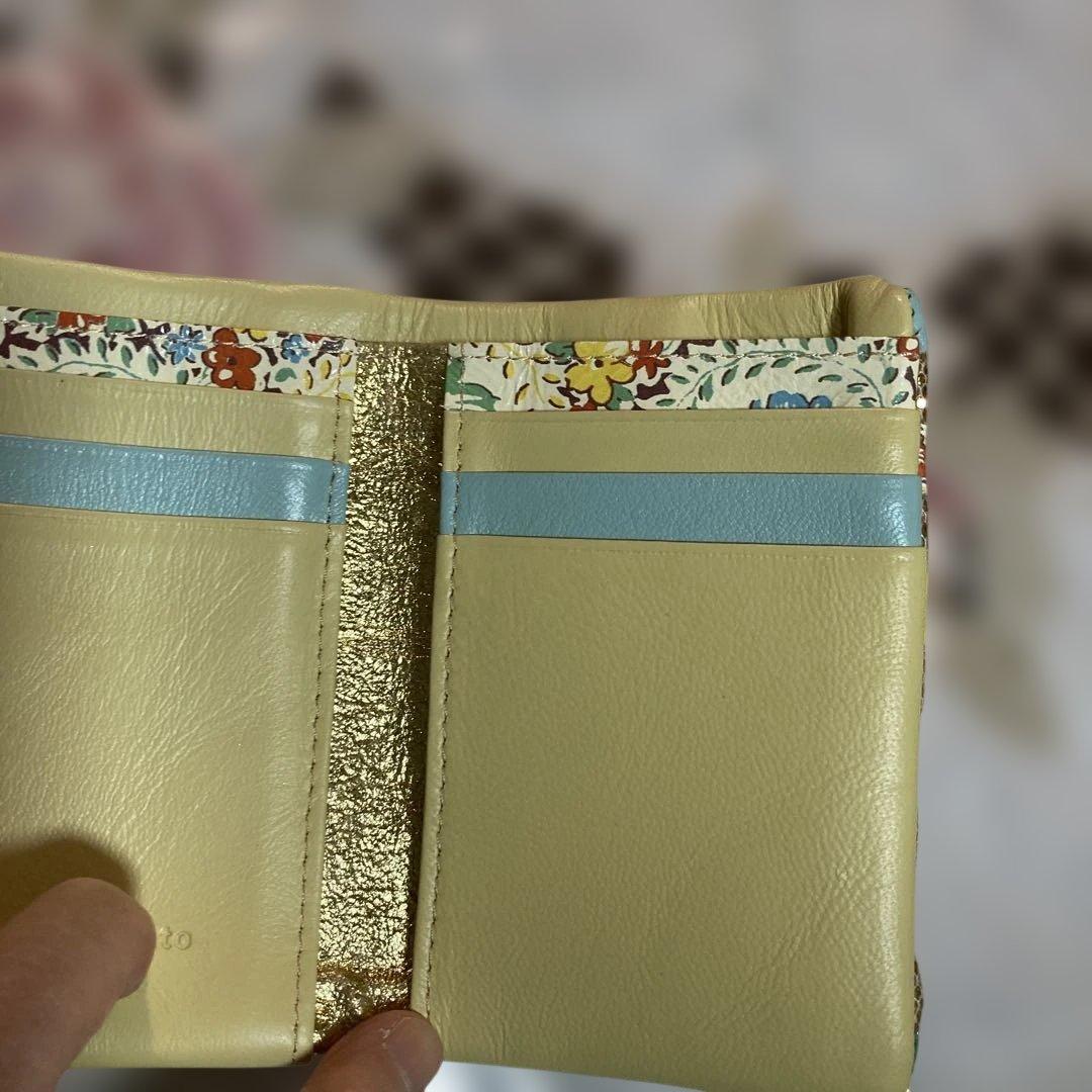 み*ち様 ツモリチサトメッシュ折り財布 美品