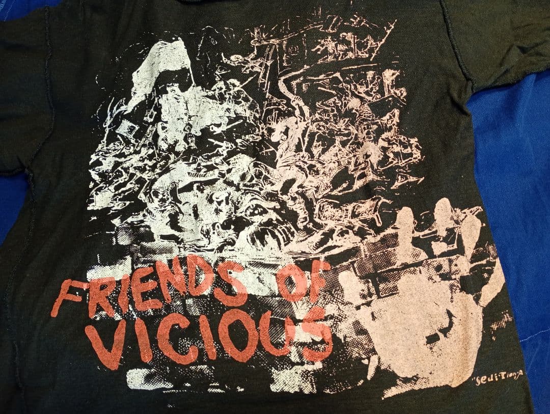 SEDITIONARIES Tシャツ FRIENDS OF VICIOUS
