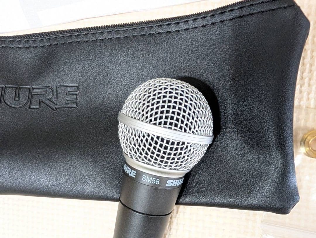 SHURE　シュア　SM58 - LCE　マイク　ダイナミック　スイッチなし