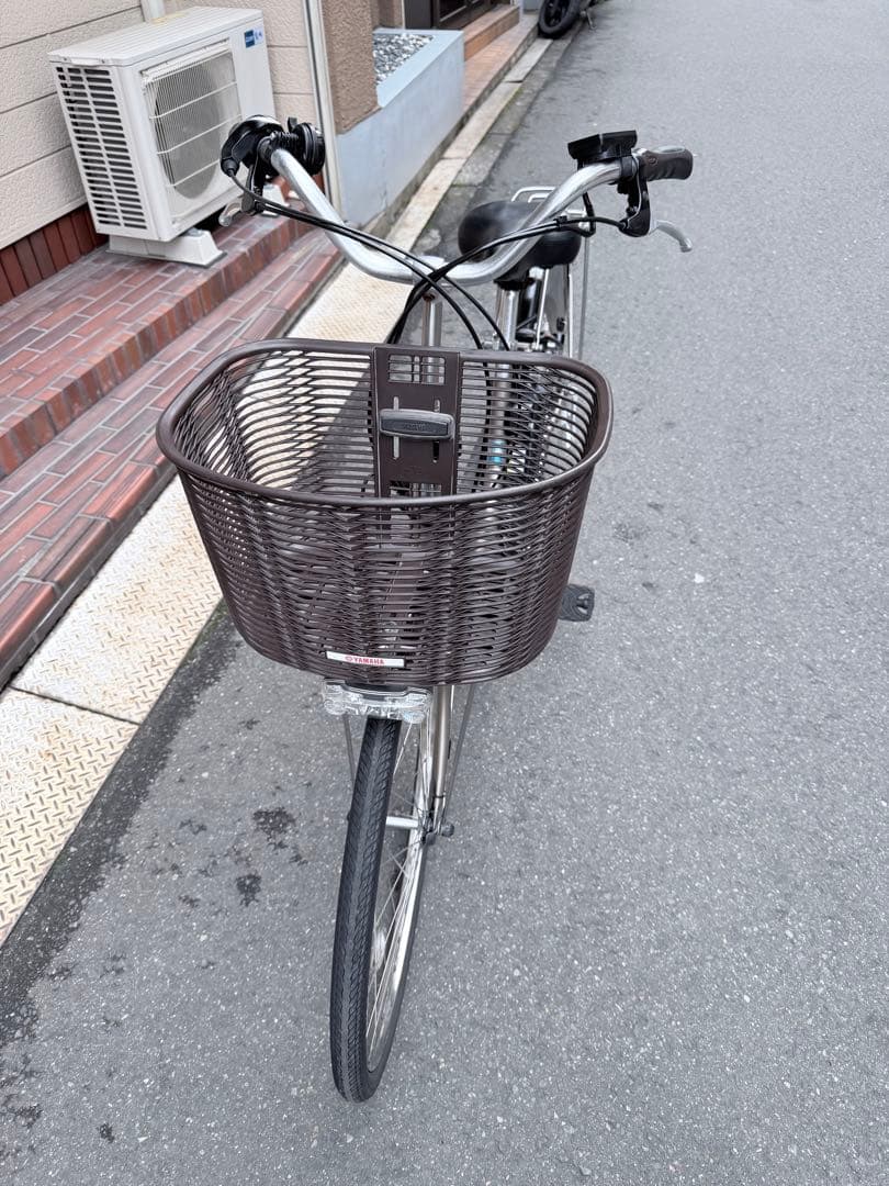 大阪府　ヤマハ　電動アシスト自転車 シティタイプ アルミフレーム