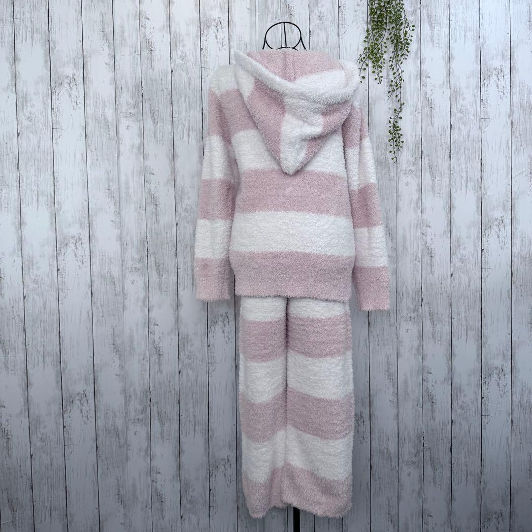 ジェラートピケ ♪ Fサイズ ボーダー ふわもこ 上下セットアップ 極美品