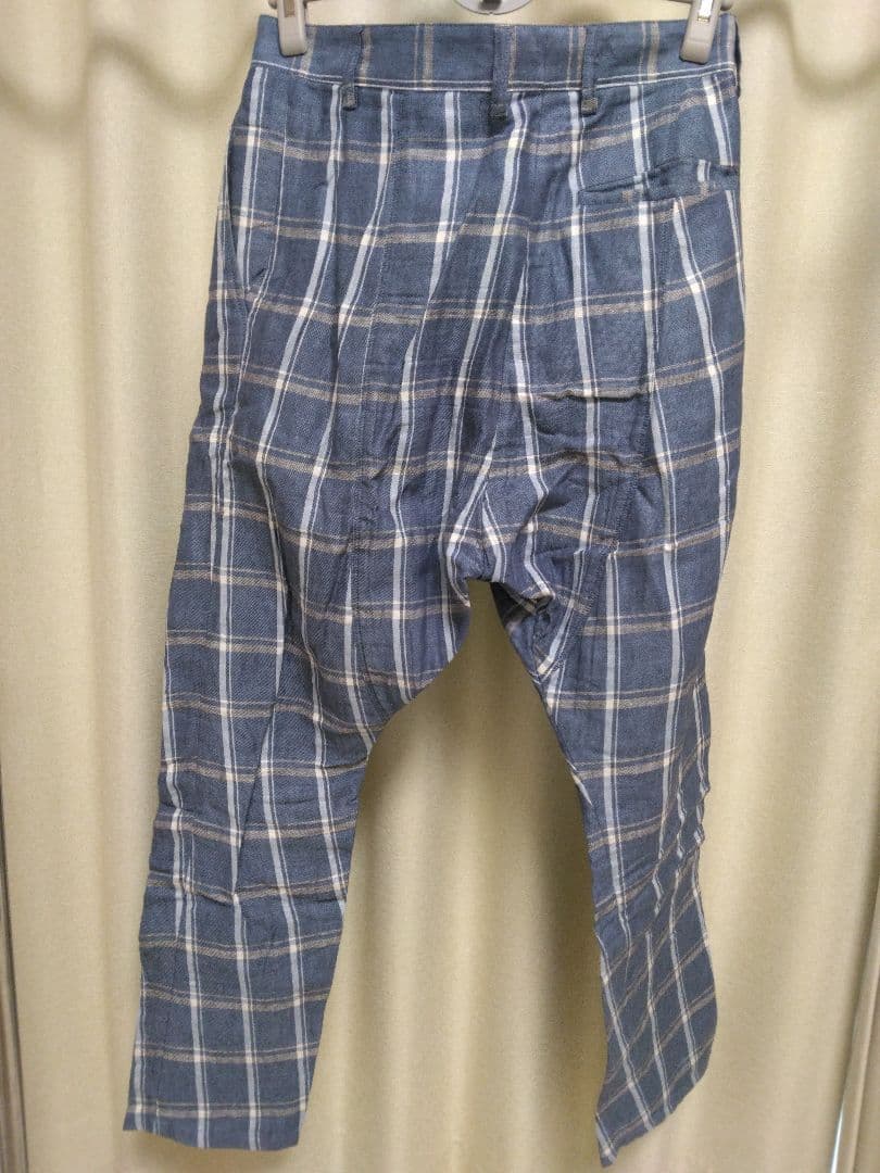 Vivienne Westwood チェック柄 サルエルパンツ 44