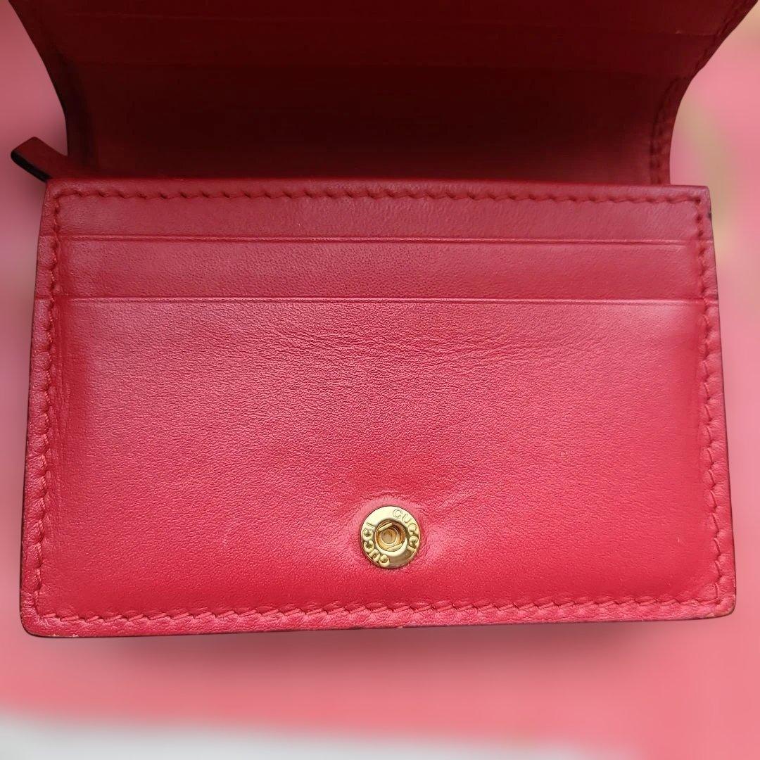 GUCCI グッチ　ミスティックキャット　二つ折り財布 猫