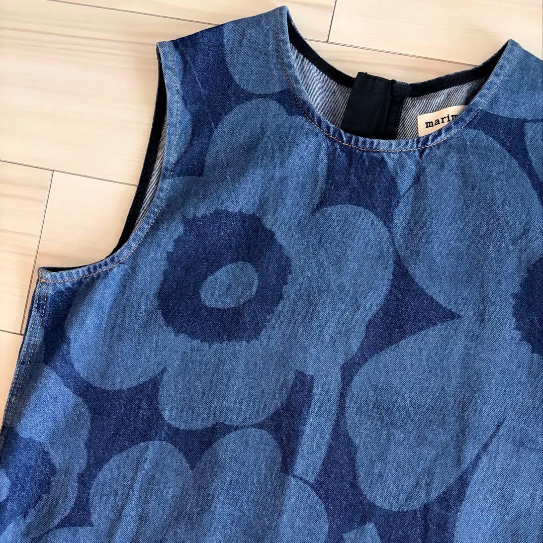マリメッコ Maridenim unikko ワンピース デニム