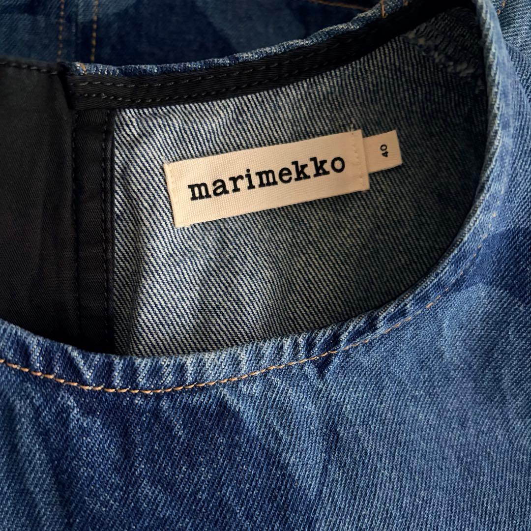 マリメッコ Maridenim unikko ワンピース デニム