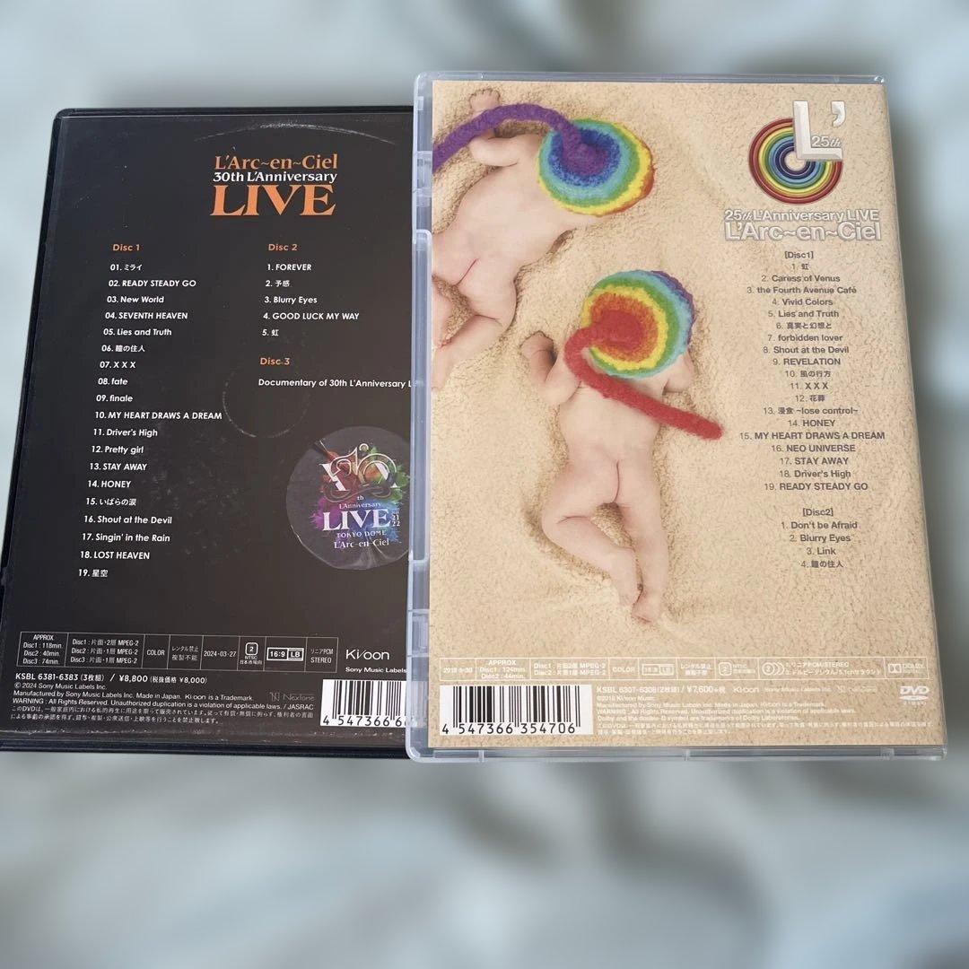 値下げ❌L'Arc-en-Ciel 30th+25th live DVD