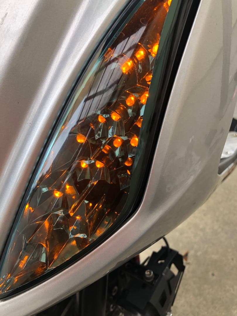 アドレスv125s L0 LEDスモークウインカー　オマケ付き