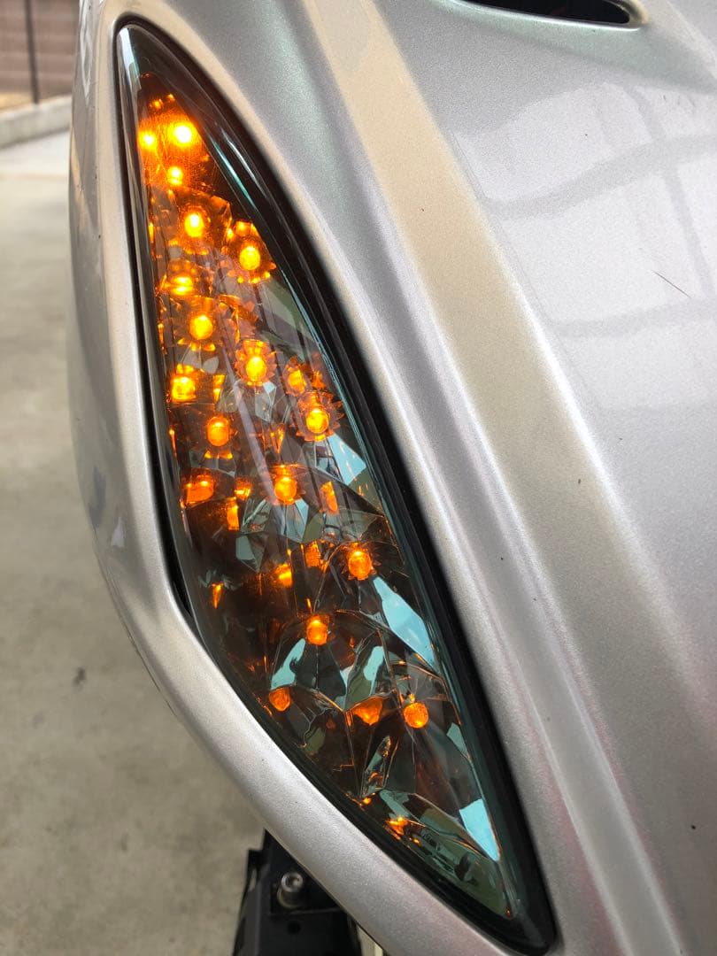 アドレスv125s L0 LEDスモークウインカー　オマケ付き