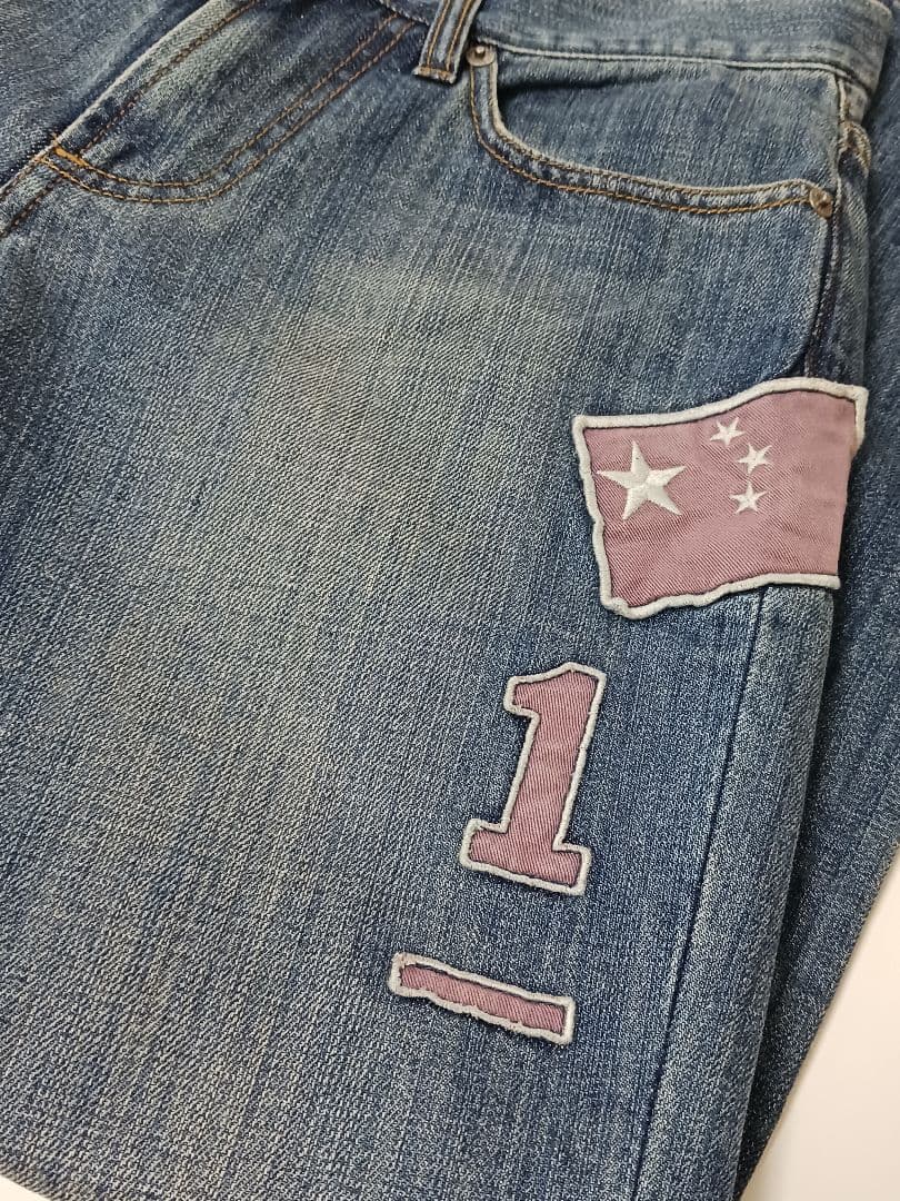 上海灘　シャンハイタン　レディース　デニム　ジーンズ　パンツ　US 6