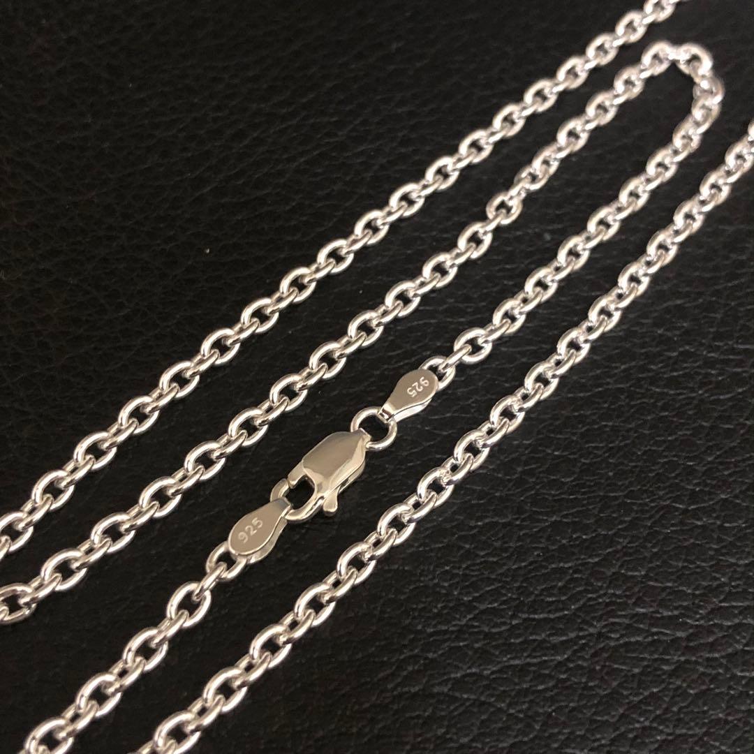 シルバー925 アズキチェーン 45cm silver925 シルバーチェーン